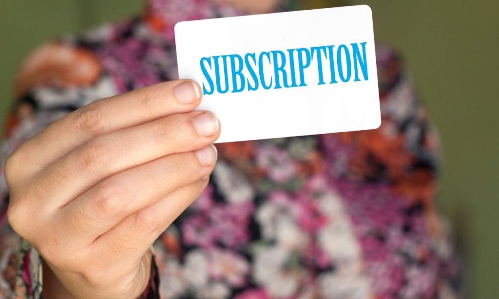 Forgotten Subscriptions